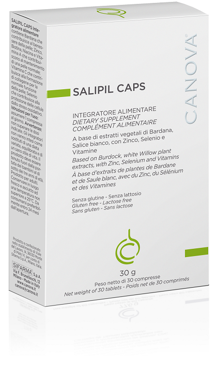 CANOVA SALIPIL CAPS 30 COMPRESSE NUOVA CONFEZIONE - Luckyfarma.it