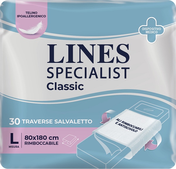 TRAVERSA LINES SPECIALIST CLASSIC 80X180 CM 30 PEZZI - Luckyfarma.it