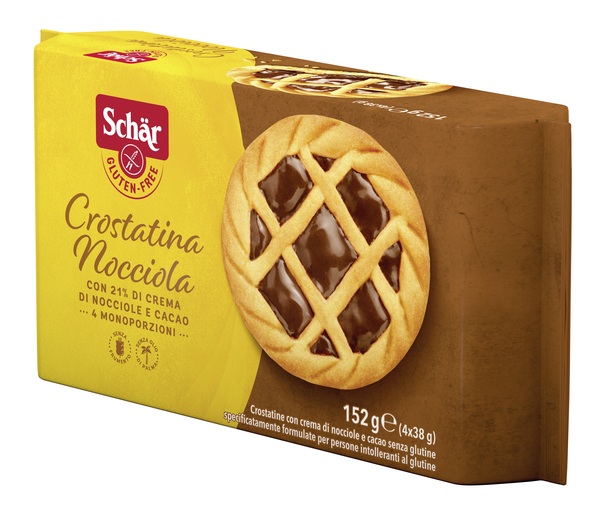 SCHAR CROSTATINA NOCCIOLA 4 X 38 G - Luckyfarma.it