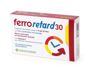 FERRO RETARD 30 COMPRESSE - Luckyfarma.it