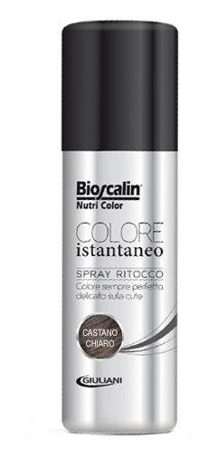 BIOSCALIN NUTRICOLOR COLORE ISTANTANEO CASTANO CHIARO 75 ML - Luckyfarma.it
