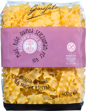 GAROFALO MAFALDA CORTA SENZA GLUTINE 400 G - Luckyfarma.it
