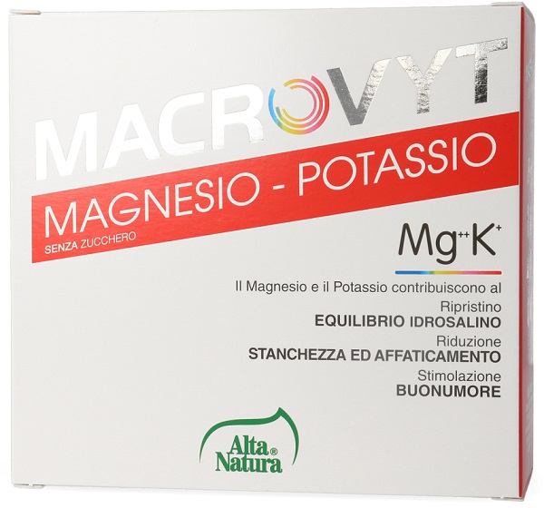 MACROVYT MAGNESIO/POTASSIO 18 BUSTINE - Luckyfarma.it