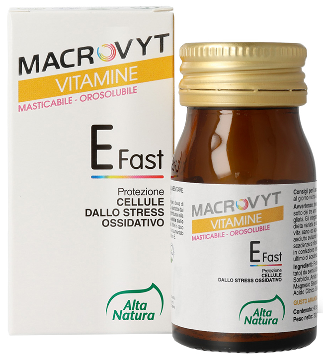 MACROVYT VITAMINA E 40 COMPRESSE FAST - Luckyfarma.it