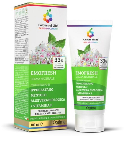 COLOURS OF LIFE SKIN SUPPLEMENT EMOFRESH CREMA 100 ML - Luckyfarma.it