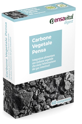 CARBONE VEGETALE PENSA 40 COMPRESSE - Luckyfarma.it