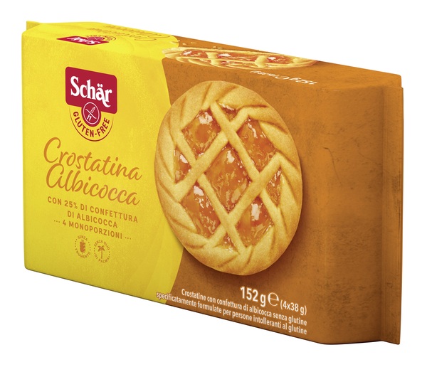 SCHAR CROSTATINA ALBICOCCA 4 X 38 G - Luckyfarma.it