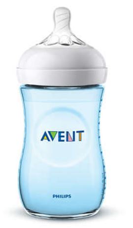 AVENT BIBERON NATURAL PP 330ML AZZURRO SINGLE PACK - Luckyfarma.it