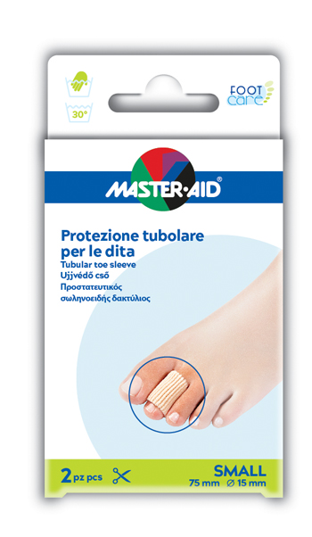 TUBO IN GEL MASTER-AID ELASTICIZZATO S 7,5 CM 2 PEZZI - Luckyfarma.it