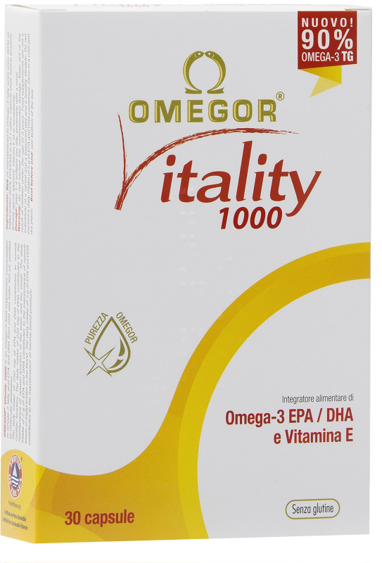 OMEGOR VITALITY 1000 30 CAPSULE MOLLI - Luckyfarma.it