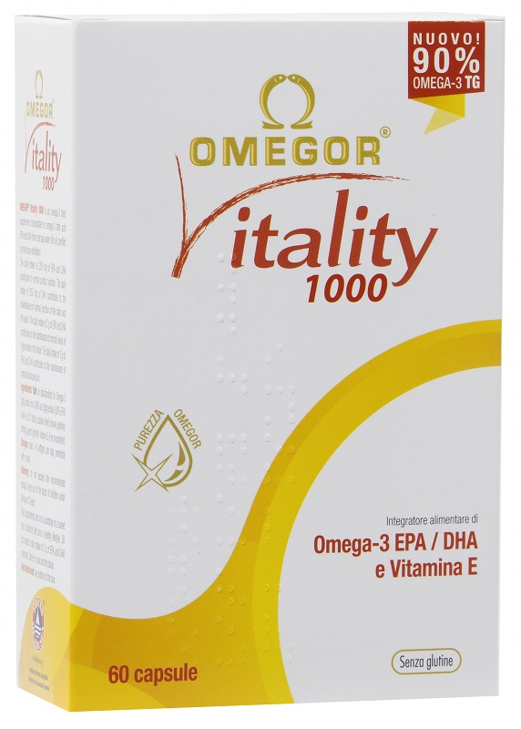 OMEGOR VITALITY 1000 60 CAPSULE MOLLI - Luckyfarma.it