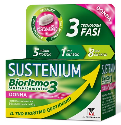 SUSTENIUM BIORITMO3 DONNA ADULTA 30 COMPRESSE - Luckyfarma.it