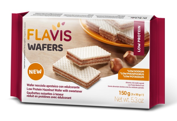 MEVALIA FLAVIS WAFER NOCCIOLA 150 G - Luckyfarma.it