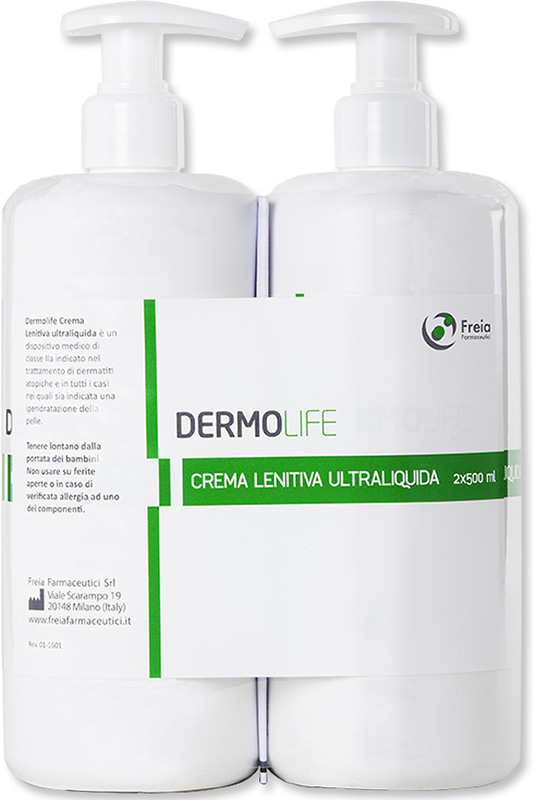 DERMOLIFE CREMA LENITIVA ULTRALIQUIDA 1000 ML - Luckyfarma.it