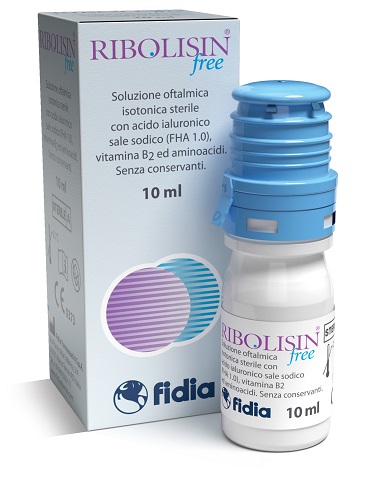 COLLIRIO SOLUZIONE OFTALMICA RIBOLISIN FREE 10 ML - Luckyfarma.it