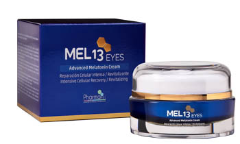 MEL13 EYES CONTORNO OCCHI ALLA MELATONINA COENZIMA Q10 OLIO DI JOJOBA ALBICOCCA MARULA 15 ML - Luckyfarma.it