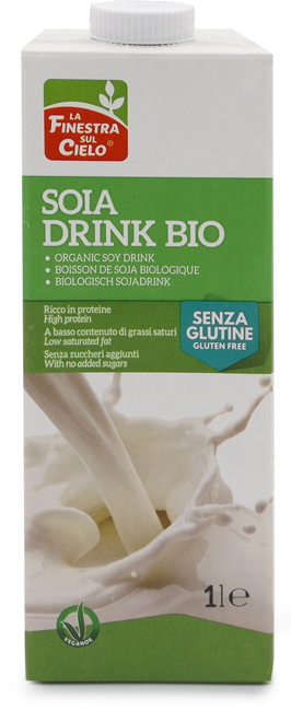 BEVANDA SOIA DRINK SENZA GLUTINE BIO 1 LITRO - Luckyfarma.it
