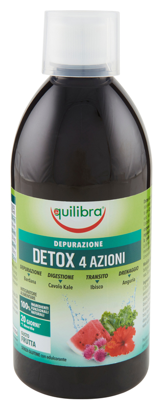 DETOX 4 AZIONI 500 ML - Luckyfarma.it