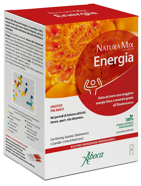 NATURA MIX ADVANCED ENERGIA 20 BUSTINE - Luckyfarma.it