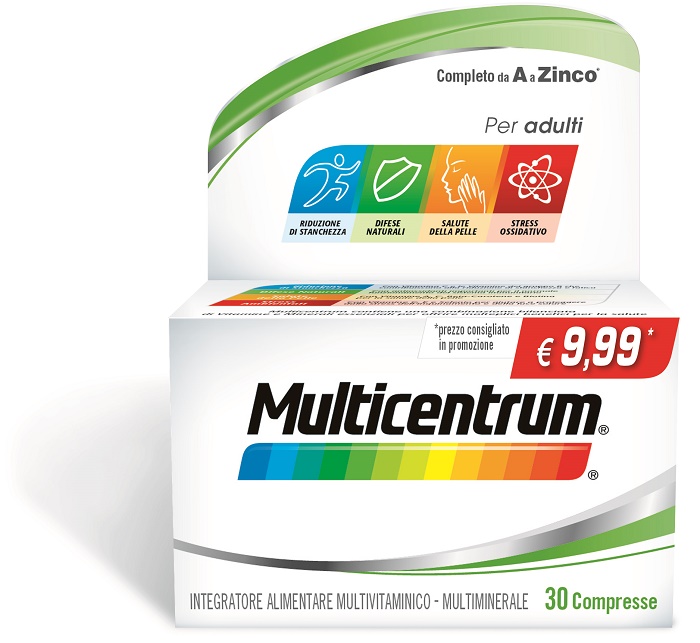 MULTICENTRUM ADULTI 30 COMPRESSE PROMO - Luckyfarma.it
