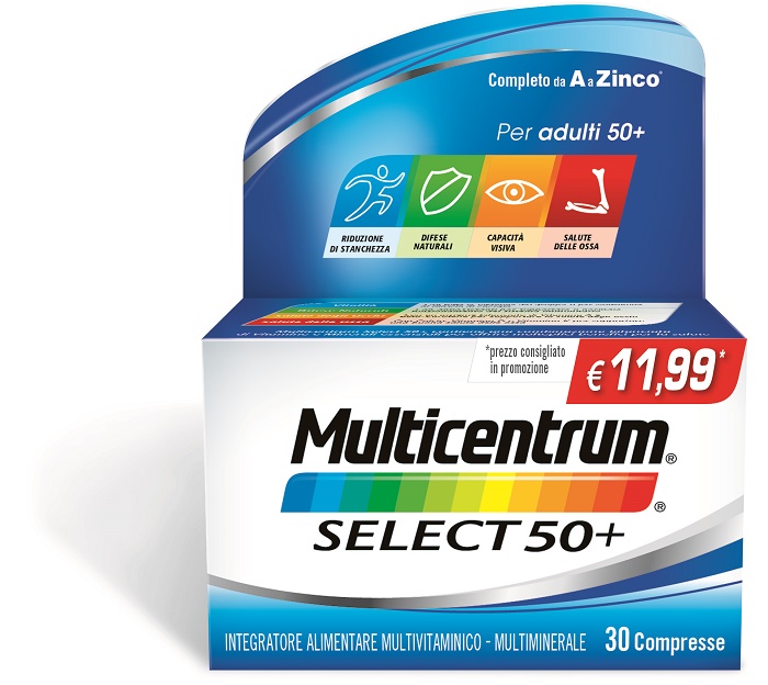 MULTICENTRUM SELECT 30 COMPRESSE PROMO - Luckyfarma.it