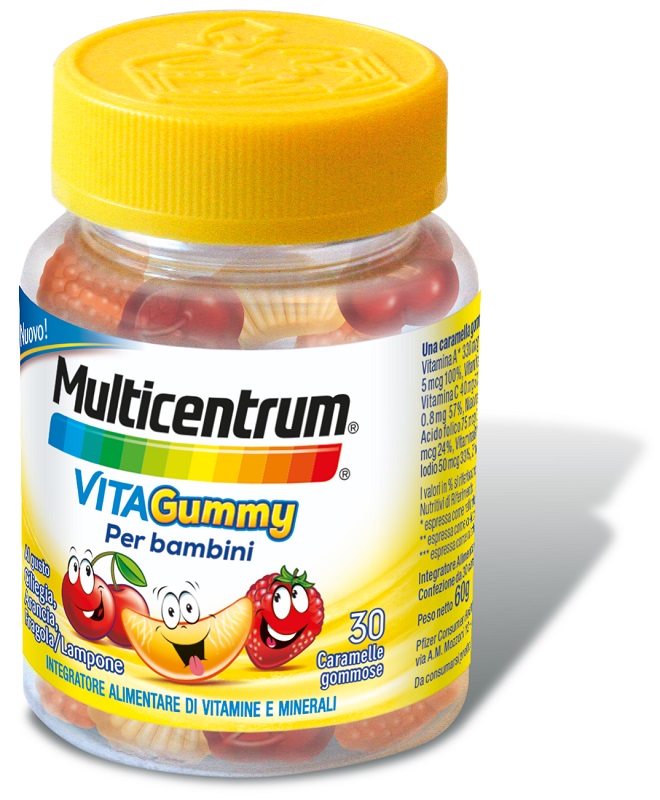 MULTICENTRUM VITAGUMMY 30 CARAMELLE GOMMOSE - Luckyfarma.it