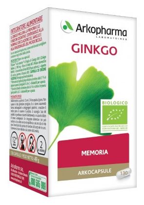 ARKO CAPSULE GINKGO BIO 130 CAPSULE - Luckyfarma.it