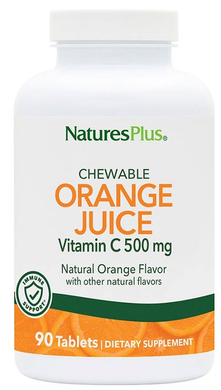 ORANGE JUICE VITAMINA C 500MG 90 TAVOLETTE - Luckyfarma.it