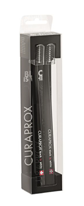 CURAPROX BLACK IS WHITE DENTIFRICI SBIANCANTI 2 SPAZZOLINI - Luckyfarma.it