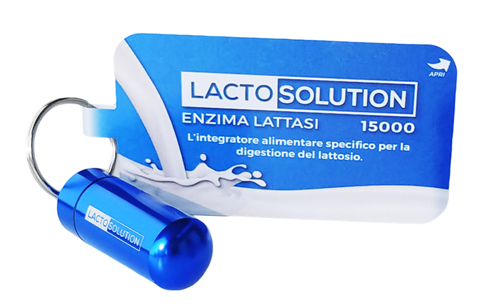 LACTOSOLUTION 15000 15 COMPRESSE CON PORTAPILLOLE - Luckyfarma.it