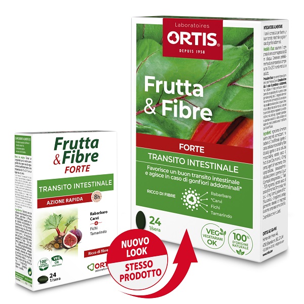 FRUTTA & FIBRE FORTE 24 COMPRESSE - Luckyfarma.it