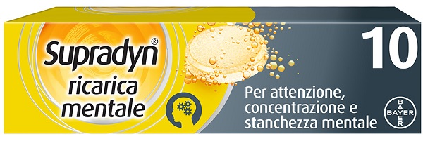 SUPRADYN RICARICA MENTALE 10 COMPRESSE - Luckyfarma.it