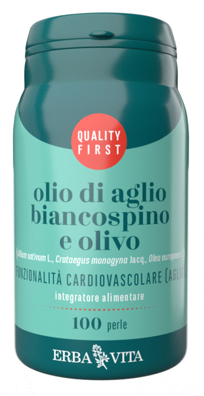 OLIO DI AGLIO, BIANCOSPINO E OLIVO 100 PERLE - Luckyfarma.it