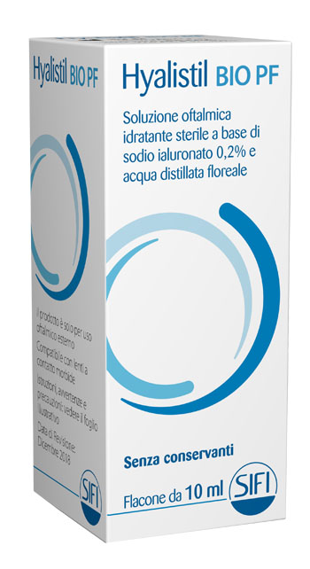 GOCCE OCULARI HA 0,2% E ACQUE DISTILLATE HYALISTIL BIO PF FRUTTI ROSSI 10 ML - Luckyfarma.it