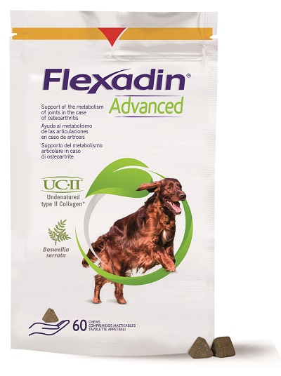FLEXADIN ADVANCED 60 TAVOLETTE APPETIBILI MASTICABILI PER CANI - Luckyfarma.it