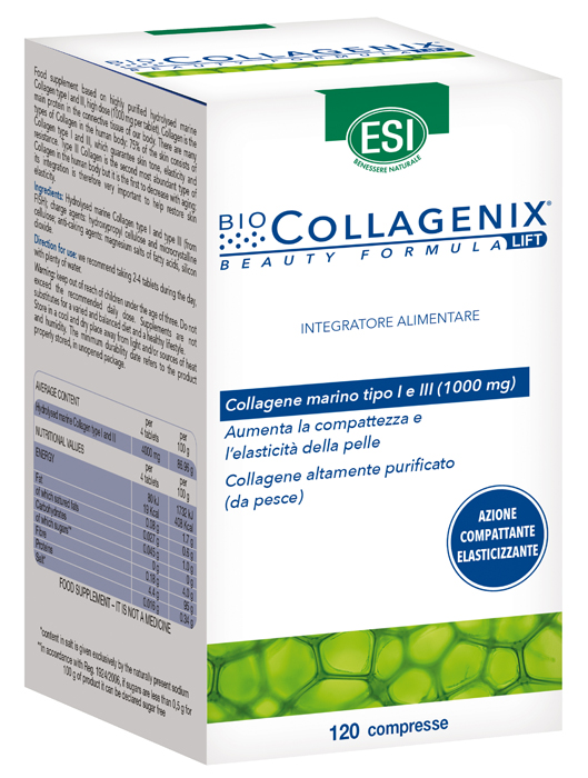 ESI BIOCOLLAGENIX 120 COMPRESSE - Luckyfarma.it