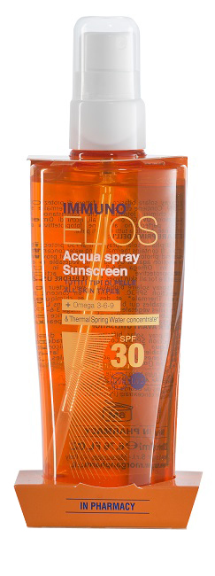 IMMUNO ELIOS ACQUA SPRAY SOLARE BIFASICO SPF30 200 ML - Luckyfarma.it