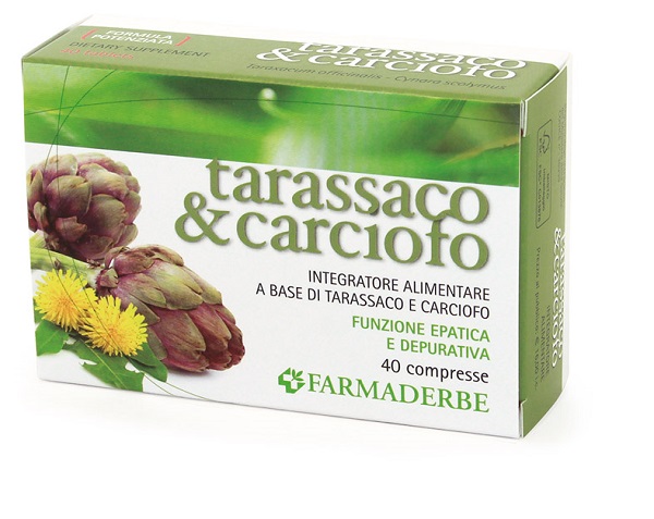 TARASSACO/CARCIOFO 40 COMPRESSE - Luckyfarma.it