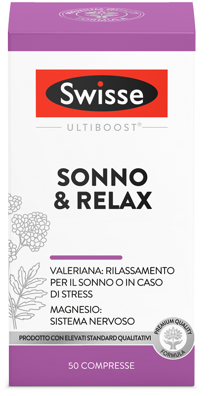 SWISSE VALERIANA SONNO RELAX 50 COMPRESSE - Luckyfarma.it