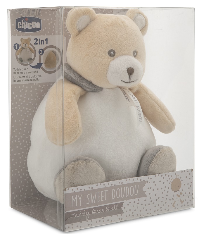 CHICCO GIOCO PELUCHE ORSO PALLA - Luckyfarma.it