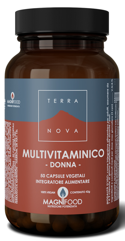 TERRANOVA MULTIVITAMINICO DONNA 50 CAPSULE - Luckyfarma.it
