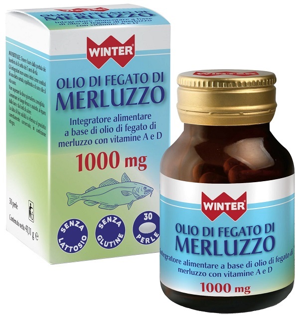OLIO DI FEGATO DI MERLUZZO 30 PERLE WINTER - Luckyfarma.it