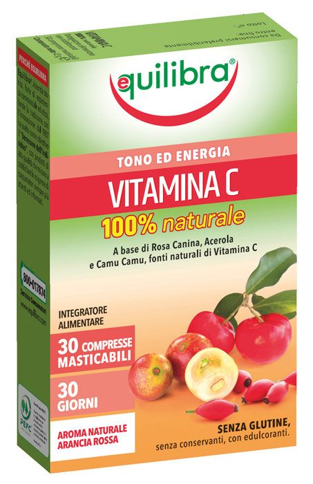 VITAMINA C 100% NATURALE 30 COMPRESSE - Luckyfarma.it