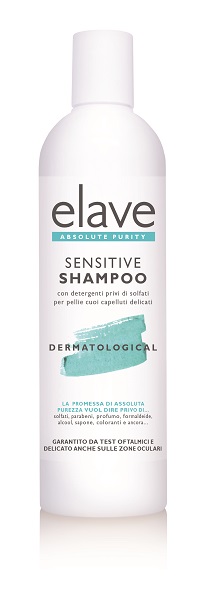 ELAVE DERM SHAMPOO PRIVO DI SOLFATI ADATTO A TUTTI I TIPI DI CAPELLI 250 ML - Luckyfarma.it