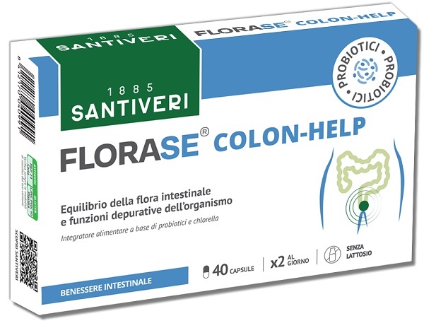 FLORASE COLON HELP 40 CAPSULE - Luckyfarma.it