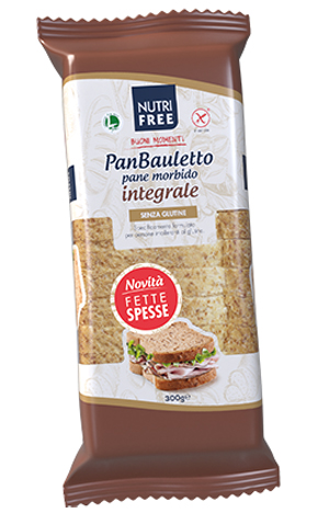 NUTRIFREE PANBAULETTO INTEGRALE 300 G - Luckyfarma.it
