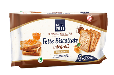 NUTRIFREE FETTE BISCOTTATE INTEGRALI 225 G - Luckyfarma.it