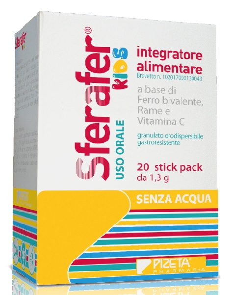 SFERAFER KIDS 20 STICK PACK - Luckyfarma.it