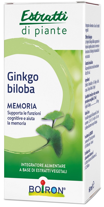 GINKGO BILOBA ESTRATTO IDROALCOLICO 60 ML - Luckyfarma.it