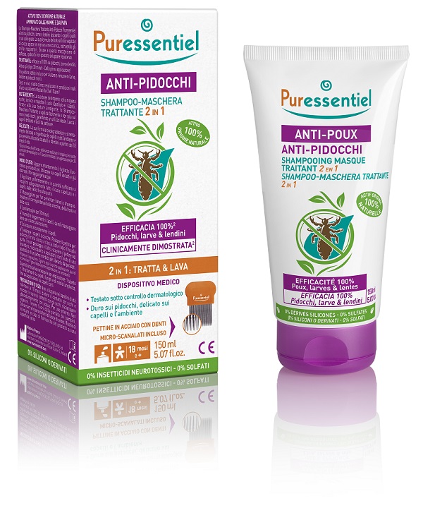 PURESSENTIEL SHAMPOO TRATTANTE ANTI-PIDOCCHI 150 ML - Luckyfarma.it